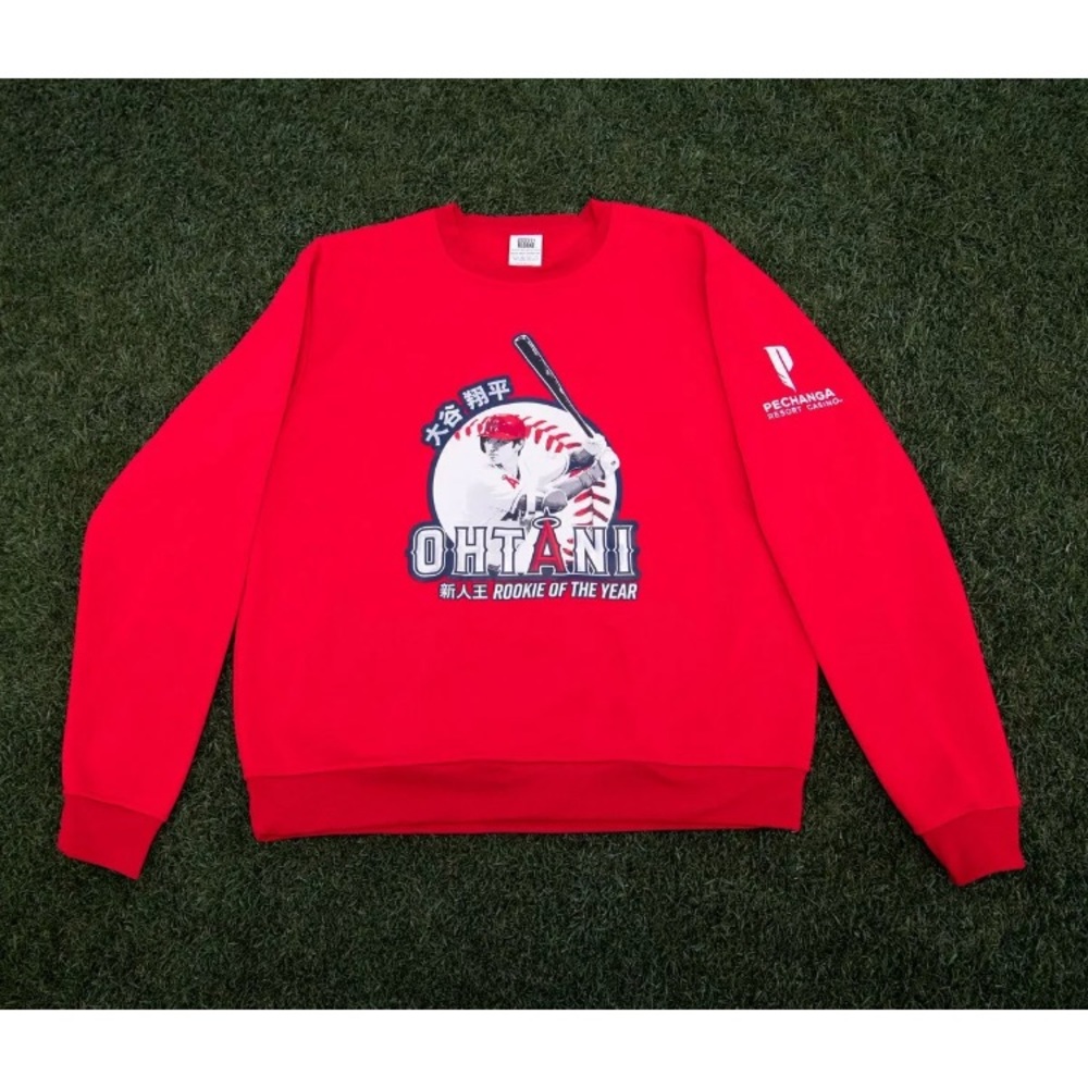 Angels Shohei Ohtani Sweatshirt Sz XL